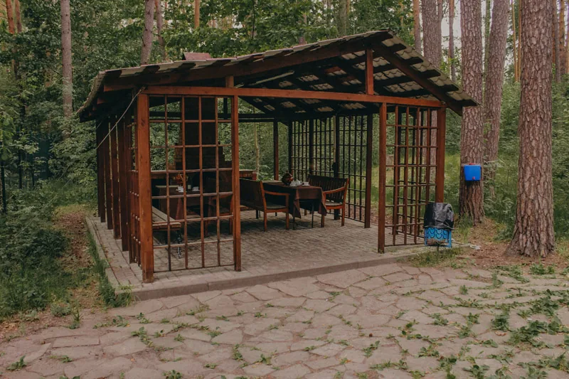 Беседка BBQ — до 20 гостей
